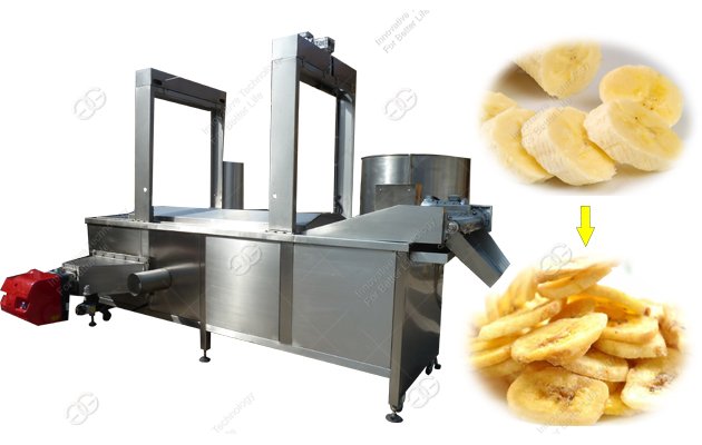 banana chips frying machine