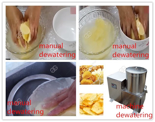 comparison of manual dewatering and machine dewatering