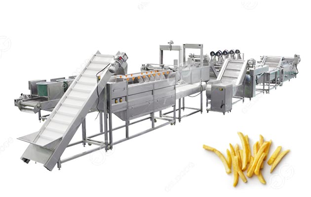 french fries production line manufacturers
