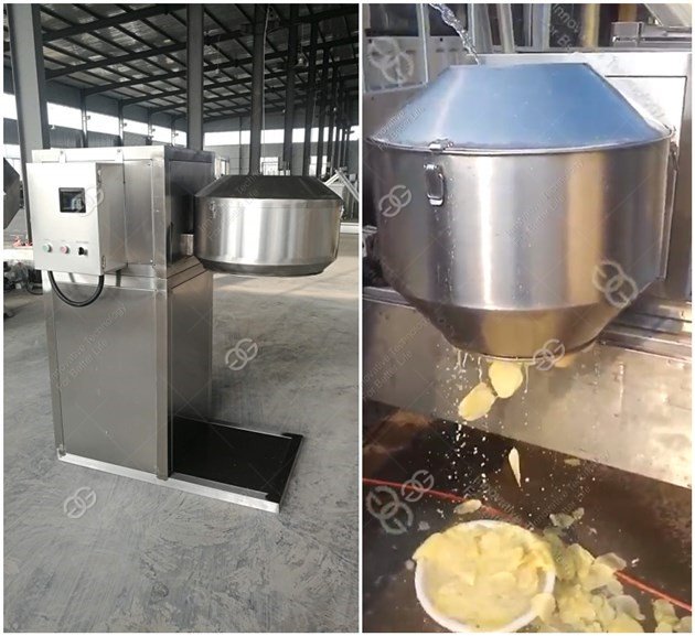 potato chips cutting machine