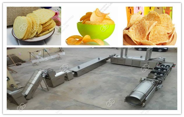 compound potato chips making machine