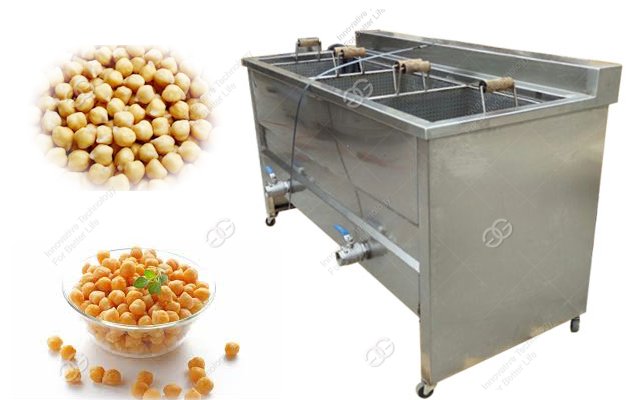 chickpeas frying machine