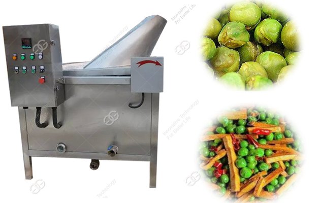 green peas frying machine