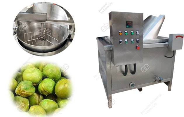 green beans frying machine