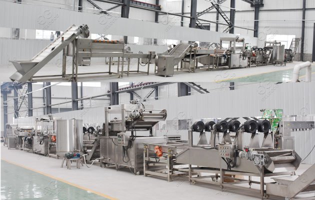 Automatic Potato Chips Processing Line supplier