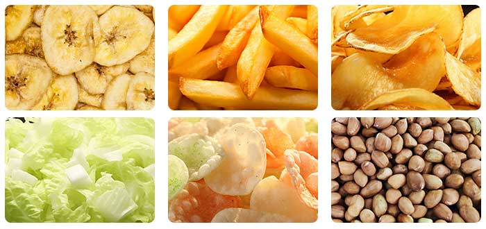 plantain chips packing machine application