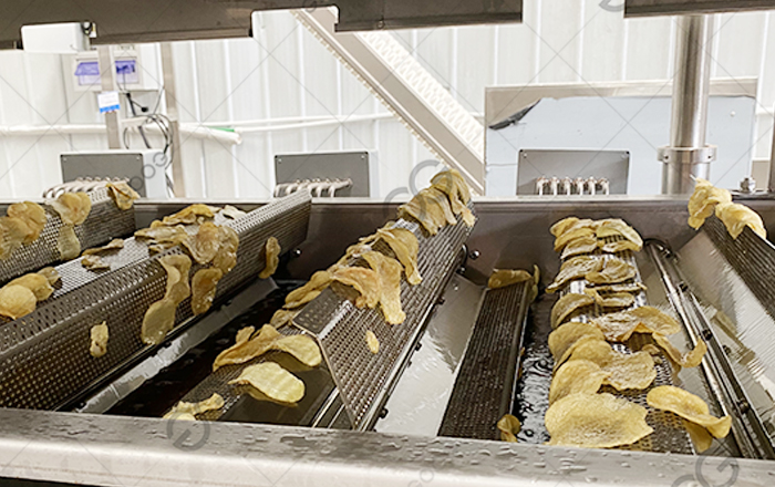 potato chips machine
