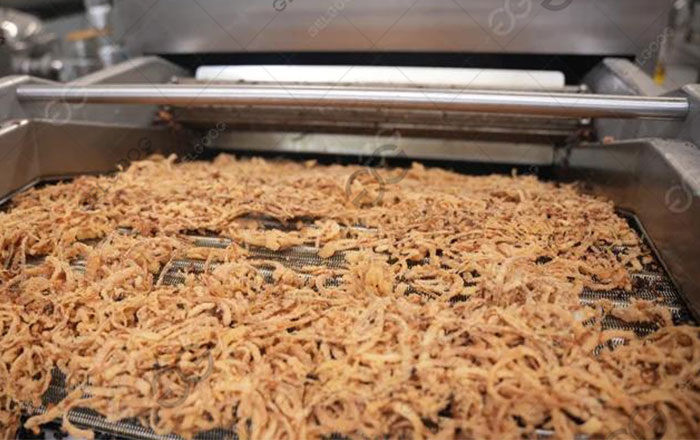 fried onion machine