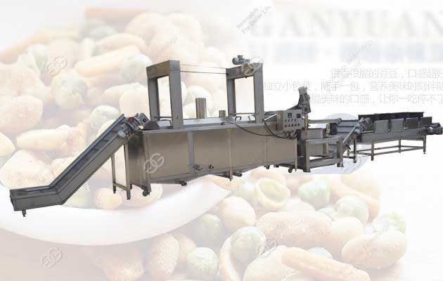 automatic continuous frying production line