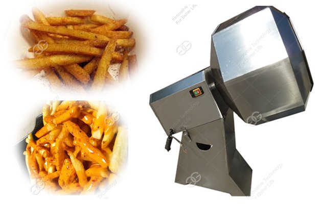 High Efficiency French Fries Seasoning Machine
