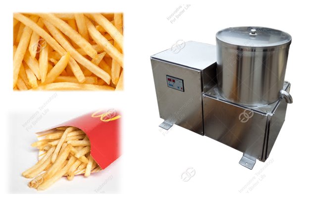 Centrifugal French Fries Dewatering Machine For Sale