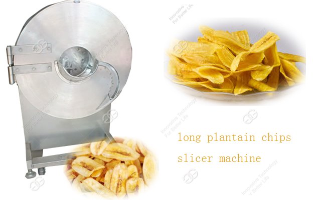 Automatic Banana Plantain Chips Cutting Machine Price For Oval Shape
