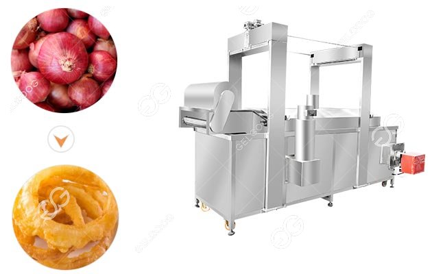 Commercial Onion Frying Machine Fried Shallots Machine 