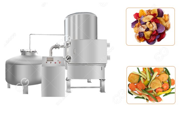 Fruits And Vegetables Automatic Vacuum Frying Machine Supplier 