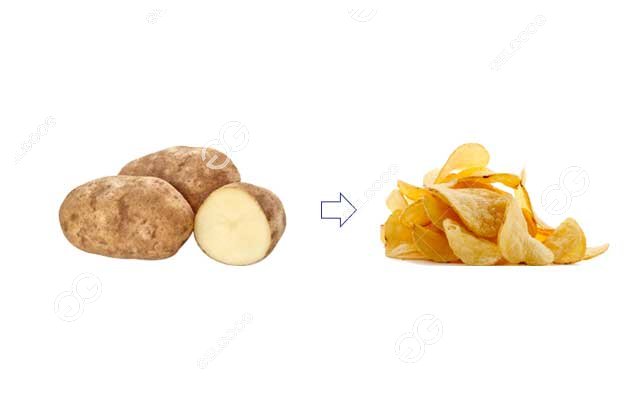 how potato chips are manufactured