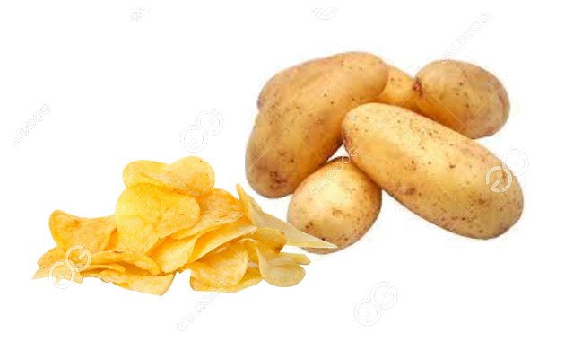 how are potato chips made in factories