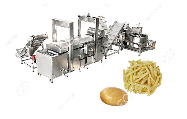 how are frozen french fries manufactured