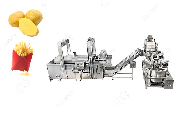 what is the cost of French fries production line
