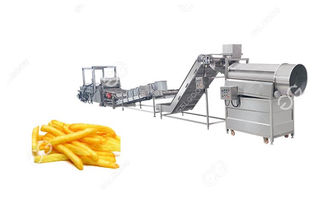 french fries production business cost