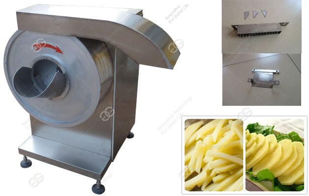 automatic potato cutting machine