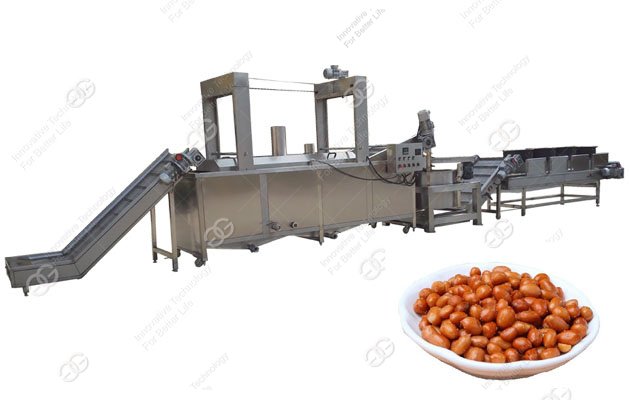 automatic peanut fryer machine