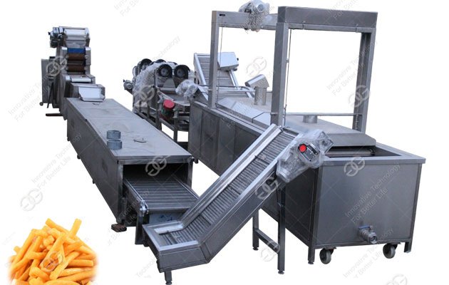 potato chips making line