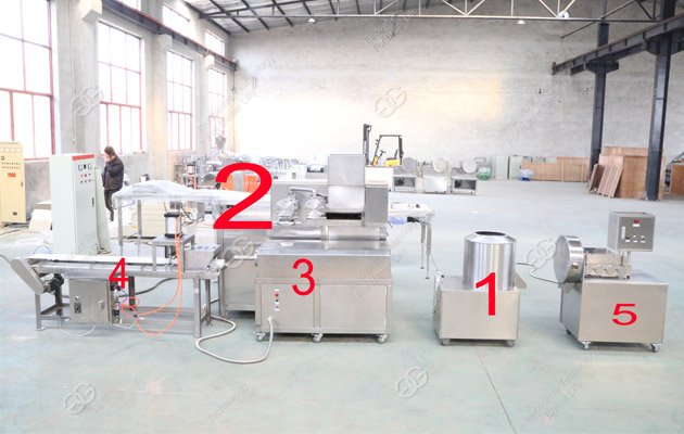 prawn cracker production line