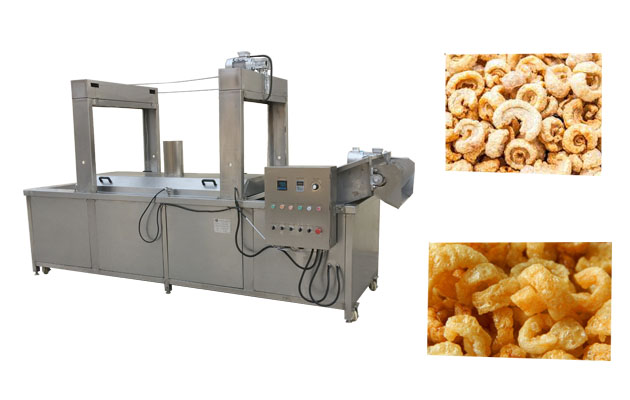 High Efficiency Pork Skin Frying Machine/Commercial Pork Skin Deep Fryer 