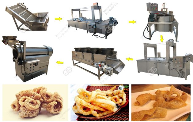 pork skin making machine