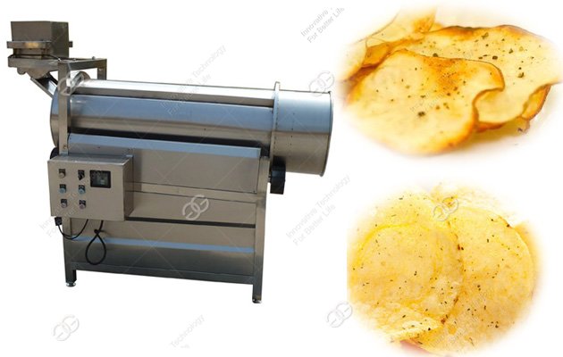 potato chips seasoning machine