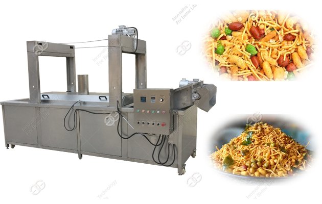 continuous namkeen fryer machine