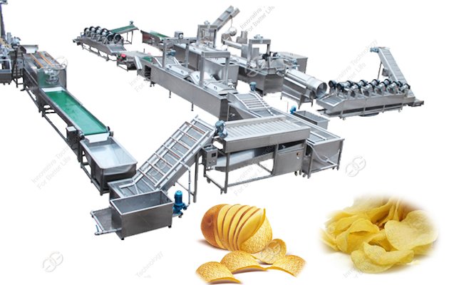 potato chips production line