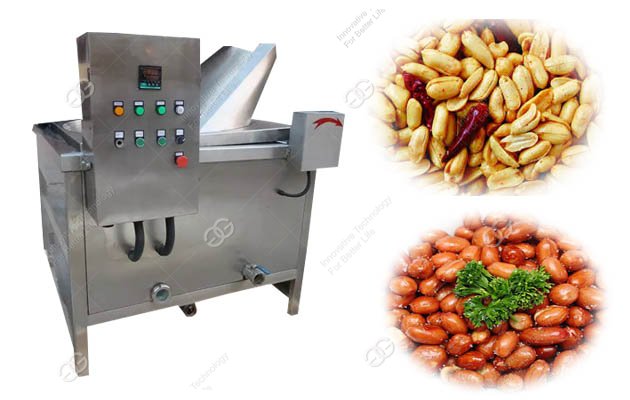 peanut frying machine