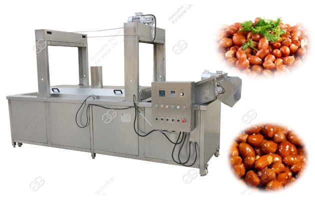 peanut frying machine