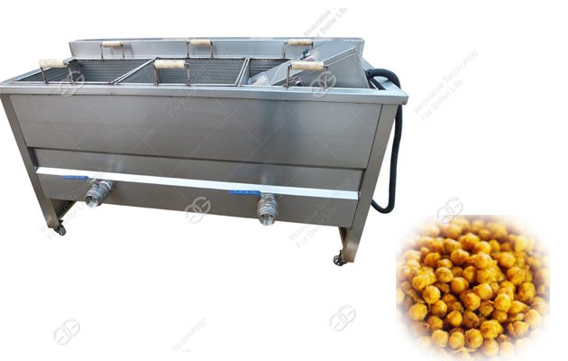 chickpeas frying machine