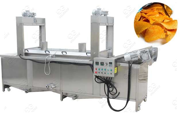 Semi Automatic Chips Frying Machine, Capacity: 100 Kg/hr