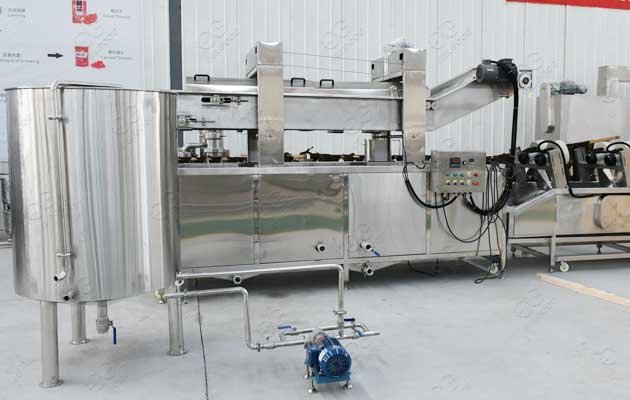 potato chips frying machine