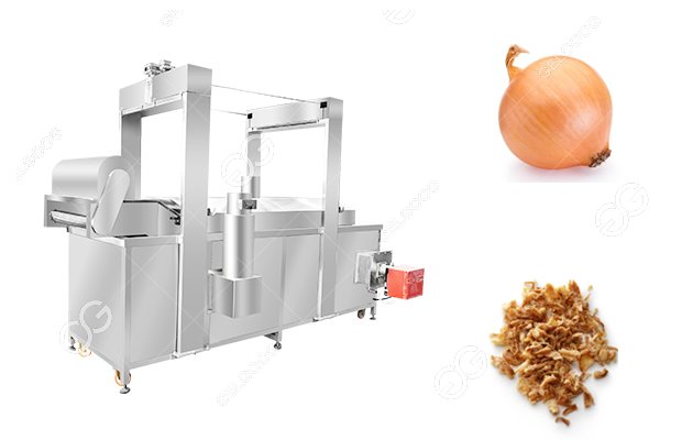 fried onion making machine