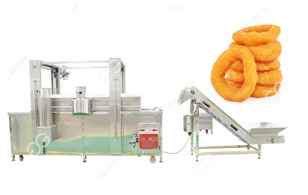 commercial onion frying machine